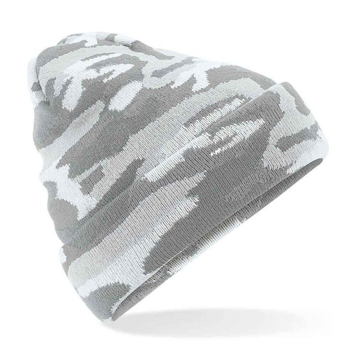 Beechfield Camo Cuffed Beanie