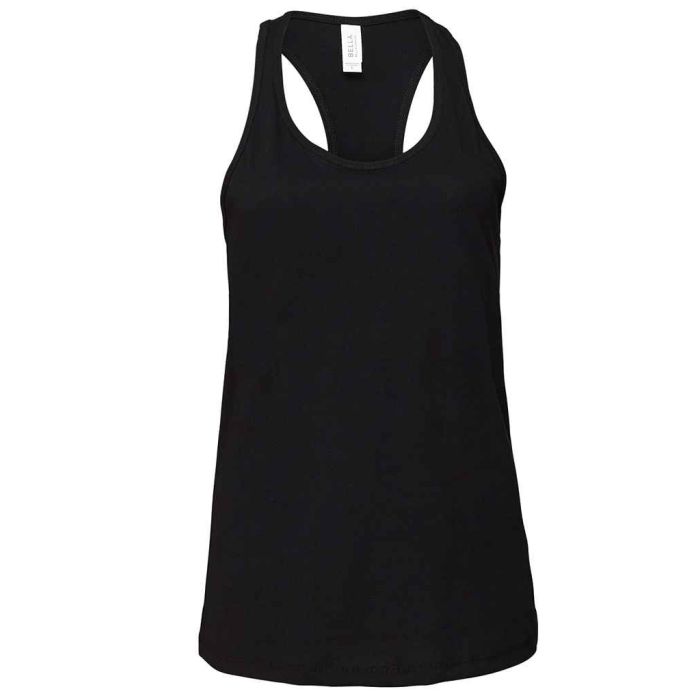 Bella Ladies Jersey Racer Back Tank Top