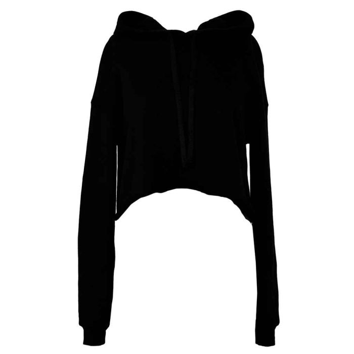 Bella Ladies Cropped Hoodie