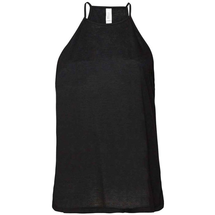 Bella Ladies Flowy High Neck Tank Top