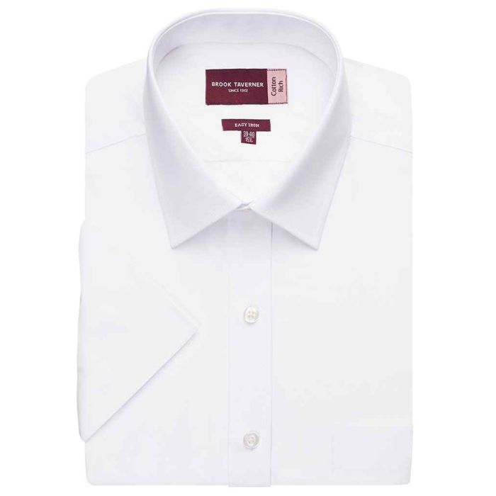 Brook Taverner Rosello Short Sleeve Poplin Shirt