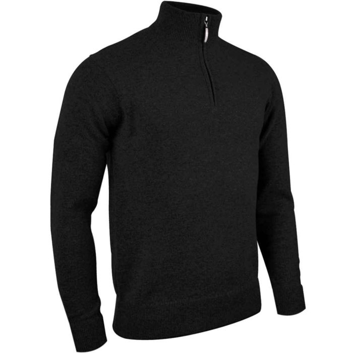 Glenmuir Zip Neck Lambswool Sweater