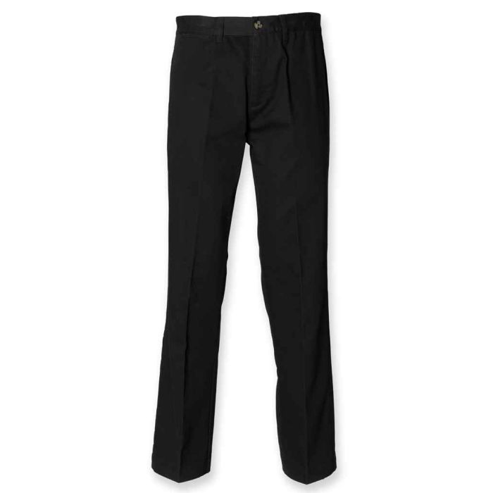 Henbury Flat Fronted Chino Trousers