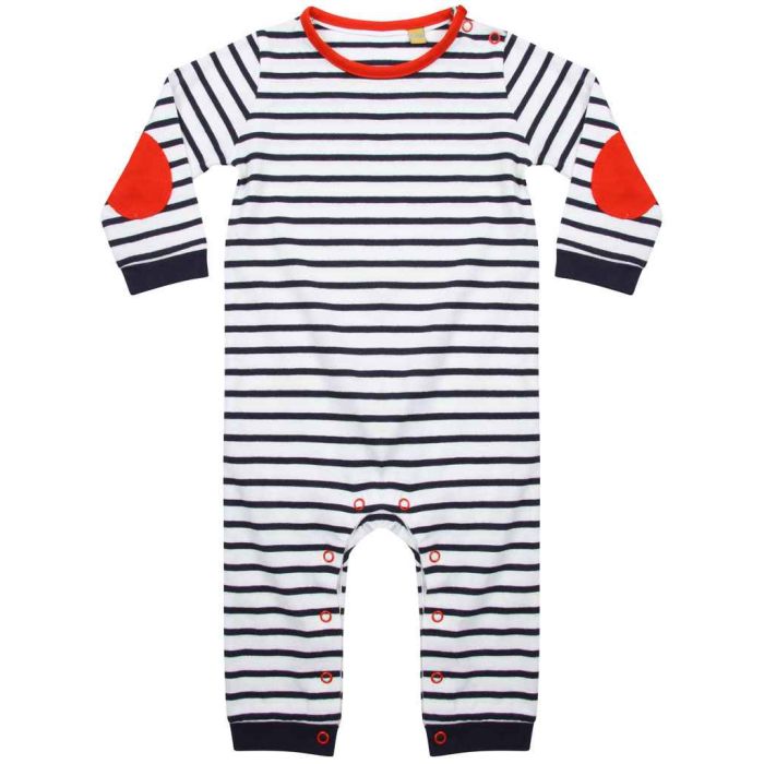 Larkwood Baby Long Sleeve Striped Bodysuit