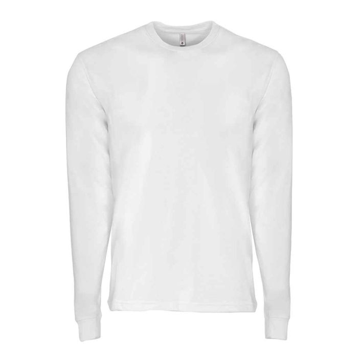 Next Level Apparel Unisex Sueded Long Sleeve Crew Neck T-Shirt