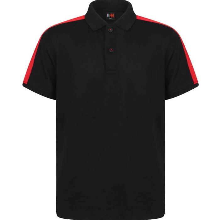 Finden and Hales Kids Contrast Panel Piqué Polo Shirt