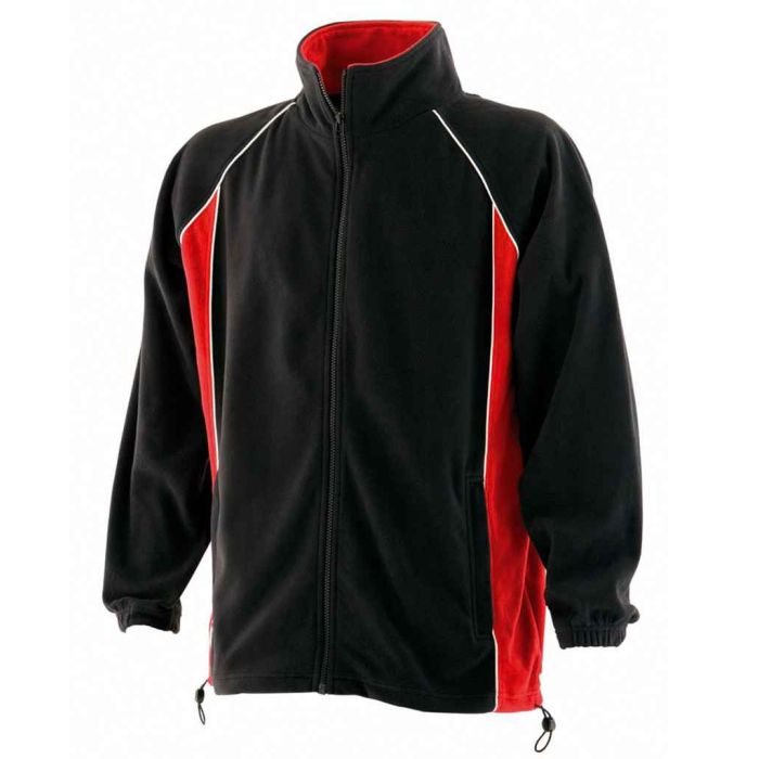 Finden and Hales Contrast Micro Fleece Jacket