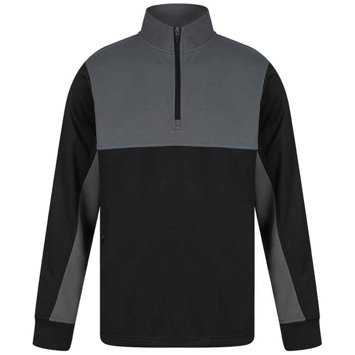 Finden and Hales 1/4 Zip Tracksuit Top