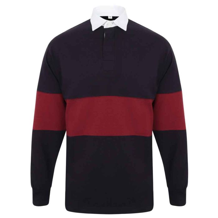 Front Row Panelled Rugby Shirt