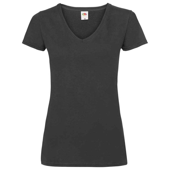 Fruit of the Loom Lady Fit Value V Neck T-Shirt