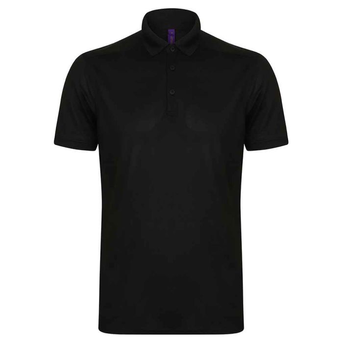 Henbury Slim Fit Stretch Microfine Piqué Polo Shirt