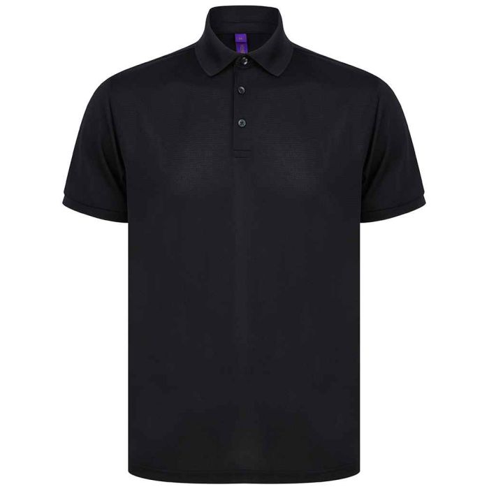 Henbury Recycled Polyester Piqué Polo Shirt