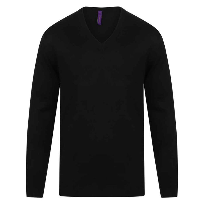 Henbury Acrylic V Neck Sweater