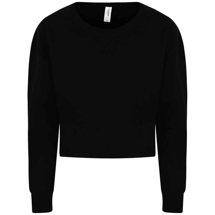 AWDis Ladies Cropped Sweatshirt