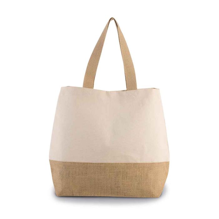 Kimood Canvas & Jute Shopper