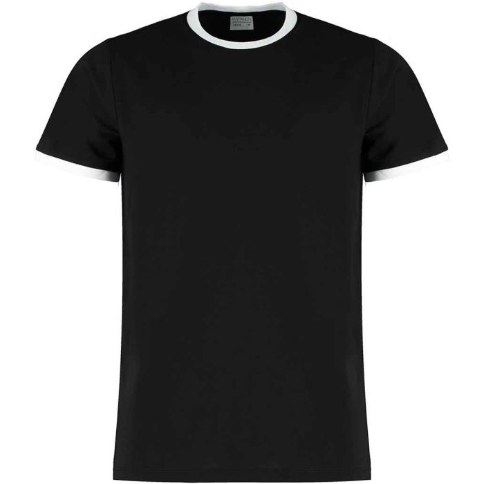 Kustom Kit Fashion Fit Ringer T-Shirt