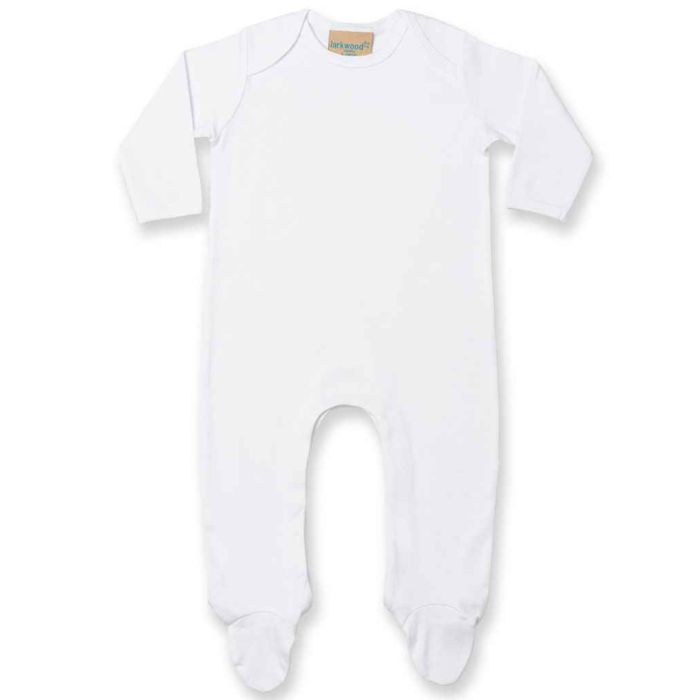 Larkwood Contrast Baby Sleepsuit