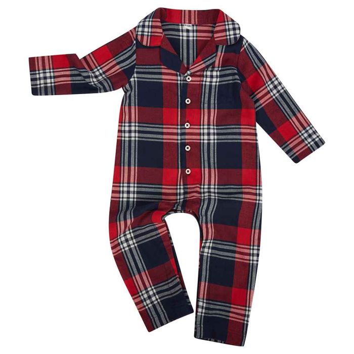 Larkwood Baby/Toddler Tartan All In One