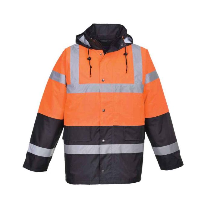 Portwest Hi-Vis Contrast Traffic Jacket