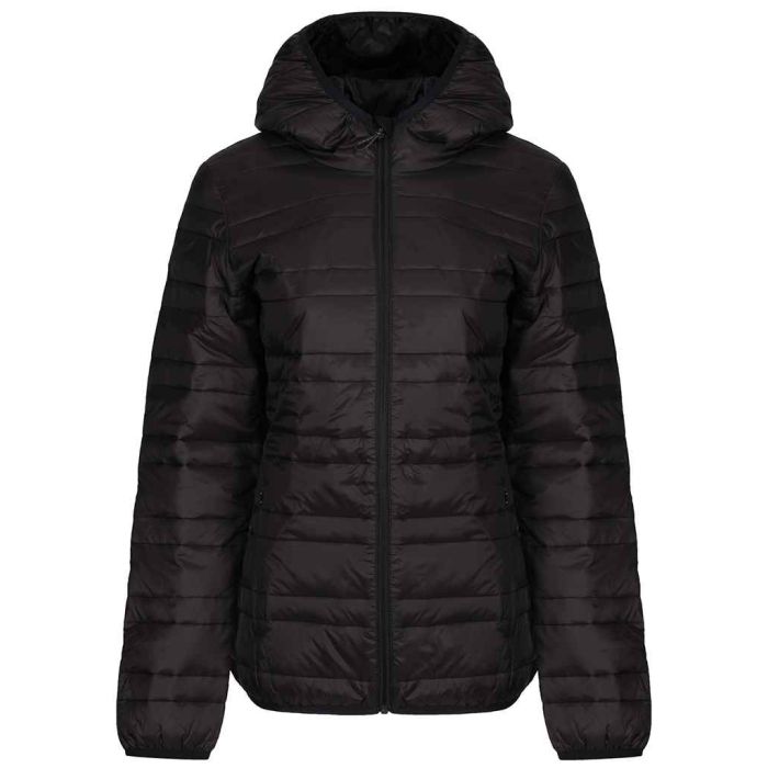 Regatta Ladies Firedown Packaway Hooded Baffle Jacket