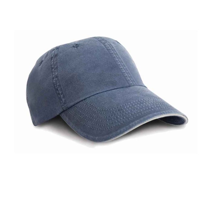 Result Washed Fine Line Cotton Cap