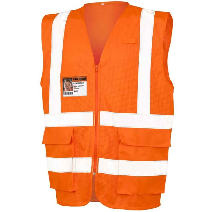 Result Safe-Guard Executive Cool Mesh Safety Vest