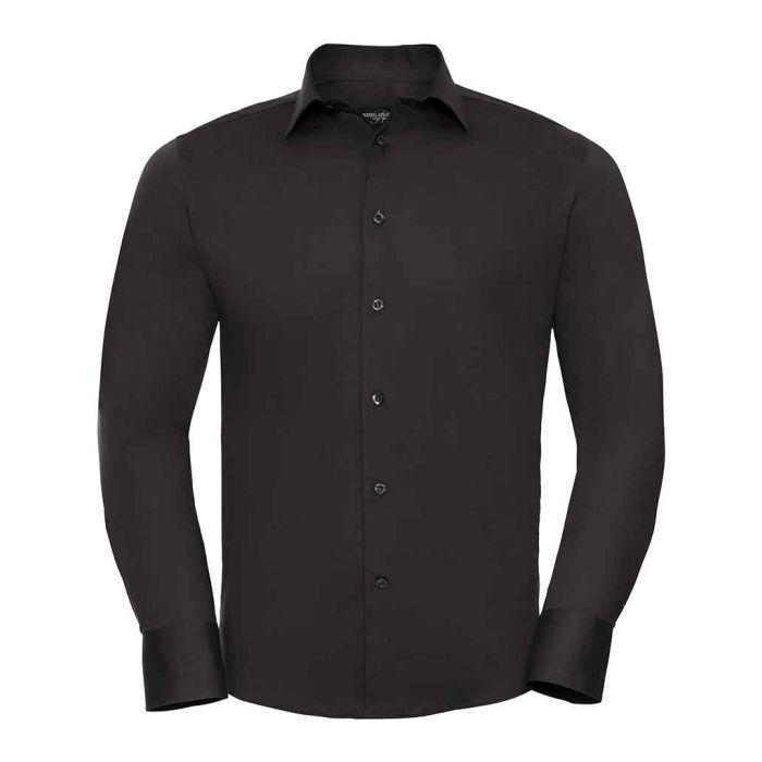 Russell Collection Long Sleeve Easy Care Fitted Shirt