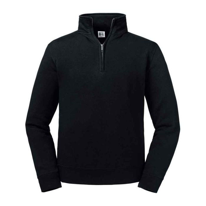 Russell Authentic Zip Neck Sweatshirt