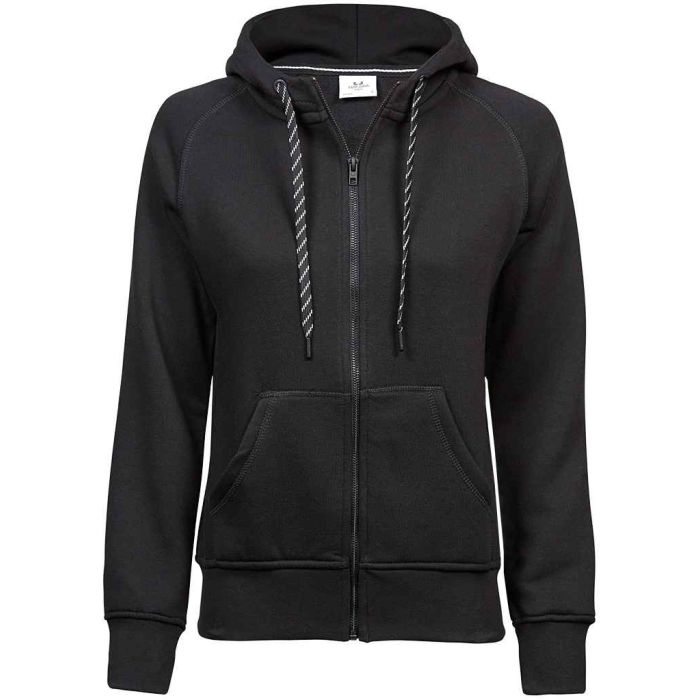 Tee Jays Ladies Fashion Zip Hooded Sweatshirt