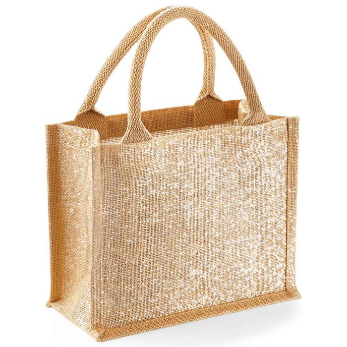 Westford Mill Shimmer Jute Mini Gift Bag