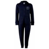 SF470 Adult Navy Onesie c/w printed BDGC logo & Gymnast print