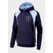 ZR40 Kids Navy/Sky Hoodie c/w printed BDGC logo