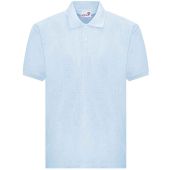 AWDis Academy Senior Piqué Polo Shirt - Sky Blue Size XXL