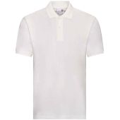 AWDis Academy Senior Piqué Polo Shirt - White Size XXL