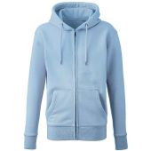 Anthem Organic Full Zip Hoodie - Light Blue Size 3XL