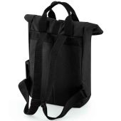 BagBase Recycled Mini Twin Handle Roll-Top Backpack