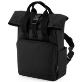 BagBase Recycled Mini Twin Handle Roll-Top Backpack