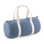 BagBase Denim Barrel Bag