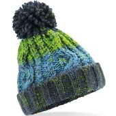 Beechfield Junior Corkscrew Pom Pom Beanie