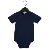 Bella Baby Jersey Short Sleeve Bodysuit - Navy Size 18-24