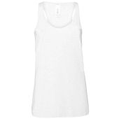 Bella Ladies Muscle Jersey Tank Top - White Size XL