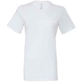 Bella Ladies Relaxed Jersey T-Shirt - White Size XXL