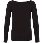 Bella Ladies Tri-Blend Sponge Fleece Wide Neck Sweatshirt