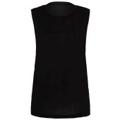 Bella Ladies Flowy Scoop Muscle Tank Top