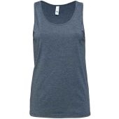 Canvas Unisex Jersey Tank Top - Heather Navy Size XXL