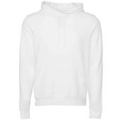 Canvas Unisex Pullover Hoodie - DTG White Size XS