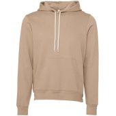 Canvas Unisex Pullover Hoodie - Tan Size XXL