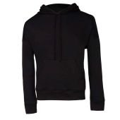 Canvas Unisex Sponge Fleece DTM Hoodie - Black Size XXL