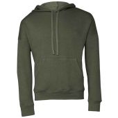 Canvas Unisex Sponge Fleece DTM Hoodie - Military Green Size XXL