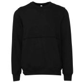 Canvas Unisex Raw Seam Crew Neck Pullover